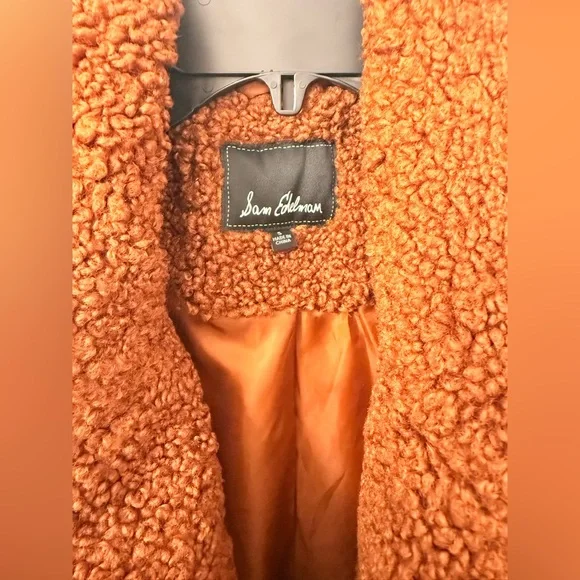 Sam Edelman Rust Teddy Jacket - Picture 2 of 9